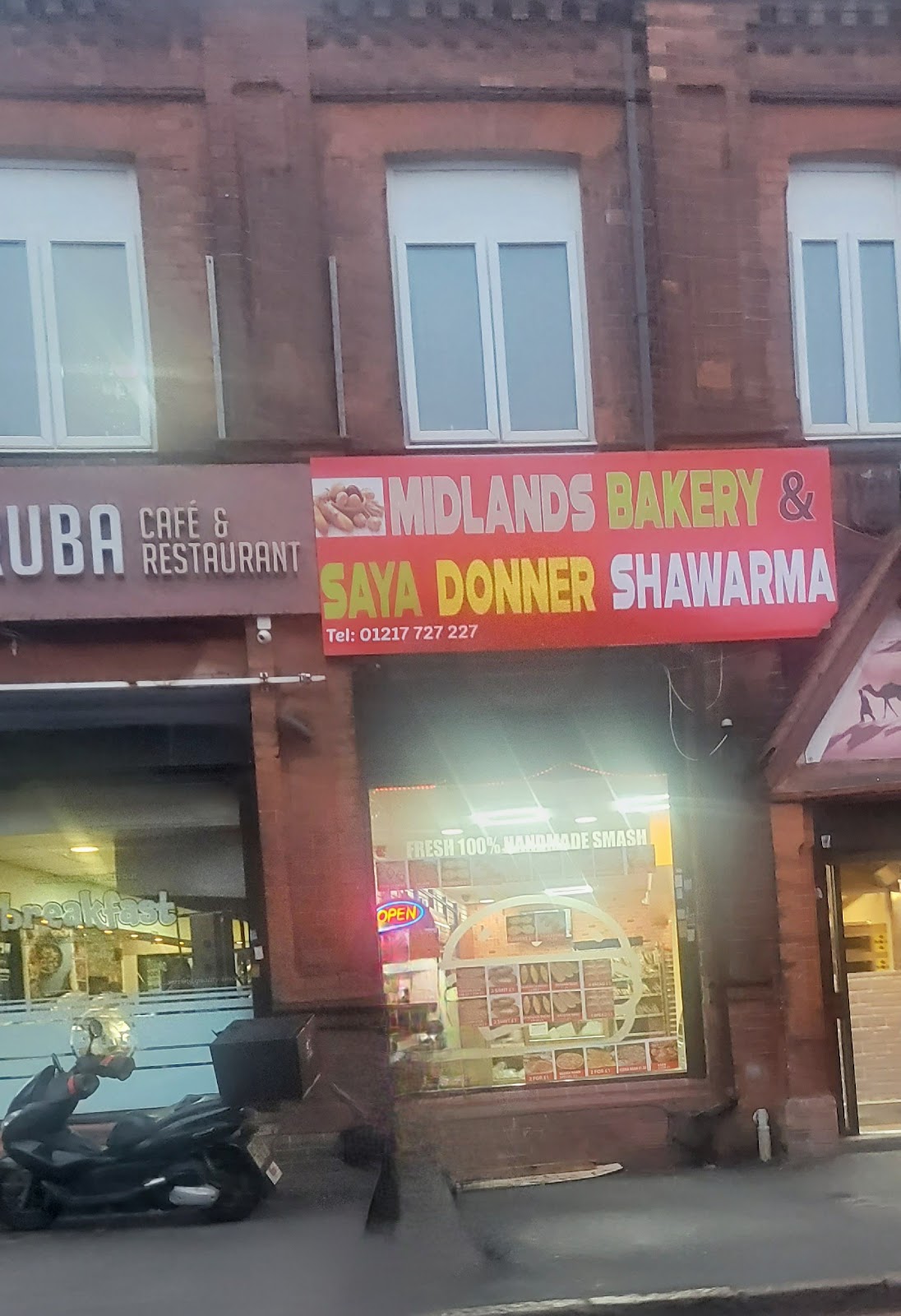 Photo of MIDLANDS BAKERY & SAYA DONNER SHAWARMA - 120 Stratford Rd, Birmingham B11 1AJ